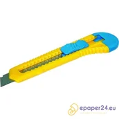 Nożyki biurowe - NÓŻ DO TAPET 100 MM X 18 MM DONAU - NÓŻ PAKOWY - miniaturka - grafika 1