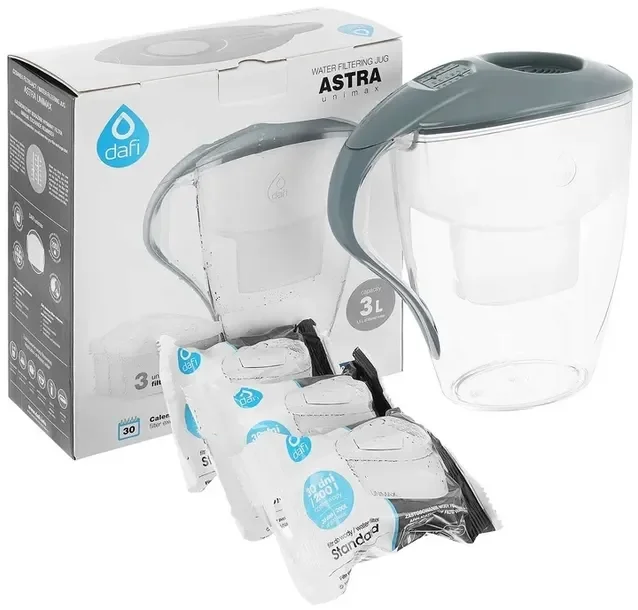 Dzbanek filtrujący Dafi ASTRA 3L + 3x filtr Dafi Unimax