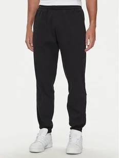 adidas Spodnie dresowe Trefoil Essentials IW5805 Czarny Regular Fit - Spodnie sportowe męskie - miniaturka - grafika 1