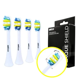 Końcówki do szczoteczki sonicznej Smilesonic EX UP GO Białe - Końcówki do szczoteczek elektrycznych - miniaturka - grafika 1