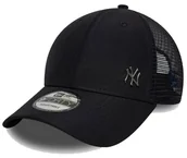 Czapki damskie - Czapka z daszkiem NEW ERA NYY Flawless 9FORTY Adjustable Cap granatowa - miniaturka - grafika 1