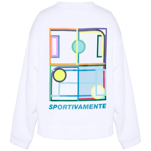 Lotto 1725129 Bluza damska, luźny krój I 11-0601 Bright White I XL