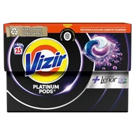 Woda - Kapsułki do prania Vizir Platinum PODS do ciemnych ubrań, 25 prań - miniaturka - grafika 1