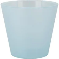 Donice - Doniczka plastikowa LONDON Orchidea z osłonką 160 mm/1,6 l niebieski perłowy - miniaturka - grafika 1