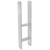 Akcesoria do ogrodzeń - Vimar Podstawa słupka ocynkowana - 121 x 600 x 6 cm - miniaturka - grafika 1