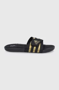 adidas klapki Addisage EG6517 męskie kolor czarny - Klapki i japonki męskie - miniaturka - grafika 1