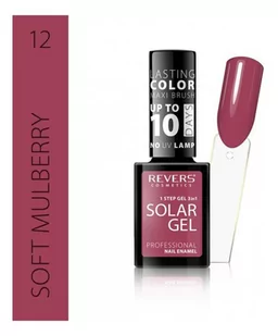 Revers Revers Solar Gel Lakier do paznokci 12 Soft Mulberry - Lakiery do paznokci - miniaturka - grafika 1
