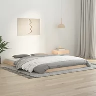 Łóżka - Lumarko Rama łóżka, 160x200 cm, lite drewno sosnowe - miniaturka - grafika 1