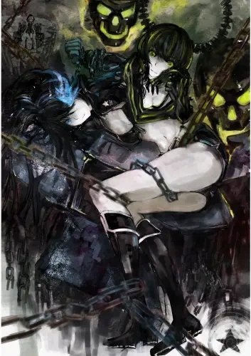 Plakat Black Rock Shooter brs_012 A2 (custom)