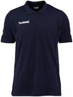 Koszulki męskie - Koszulka Polówka Hummel Core Hybrid Poly Polo R.3Xl Kolor Granatowa - miniaturka - grafika 1