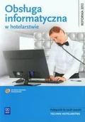 Podręczniki dla liceum - WSiP Obsługa informatyczna w hotelarstwie Podręcznik do nauki zawodu z płytą CD - miniaturka - grafika 1