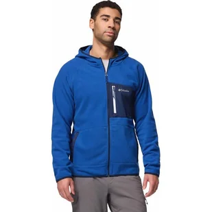 Polar męski Fast Trek Overlay Hooded Columbia - Bluzy męskie - miniaturka - grafika 1
