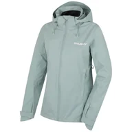 Kurtki i kamizelki sportowe damskie - Kurtka damska Husky Neoni L Rozmiar: XL / Kolor: jasnozielony - miniaturka - grafika 1