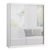 Szafy - Helvetia Szafa LONDON LUX GB 180 cm Biały 2497KE56 - miniaturka - grafika 1