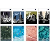 Zeszyty szkolne - Inter-druk Zeszyt szkolny kratka A5 80 kartek mix wzorów VI7354 - miniaturka - grafika 1