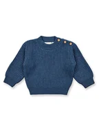 Bluzy i sweterki niemowlęce - Sense Organics Sweter "Varuny" w kolorze granatowym - miniaturka - grafika 1