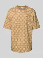 Koszulki męskie - T-shirt z wyhaftowanym logo - miniaturka - grafika 1