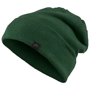 HEAD Czapka typu beanies, uniseks zielony zielony Rozmiar uniwersalny - Czapki damskie - miniaturka - grafika 1