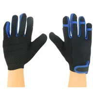 Rękawiczki rowerowe - Rękawiczki rowerowe zimowe na rower VENTURA niebieskie rozmiar L - miniaturka - grafika 1