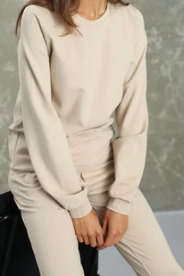 Bluza dresowa : Kolor - Czarny, Rozmiar - L - Bombshe - Dresy damskie - miniaturka - grafika 1