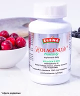 Włosy, skóra, paznokcie - Elena Kolagenum Silver 150mg - hydrolizowany kolagen 120kaps. - miniaturka - grafika 1