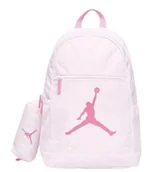 Piórniki - Plecak szkolny Air Jordan Jumpman School Pencil Case Backpack Pink Różowy + Piórnik - 9B0503-I0A - miniaturka - grafika 1