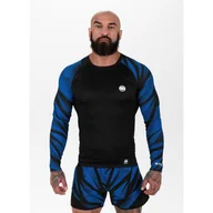 Kimona, stroje i obuwie - Longsleeve męski Pitbull Rashguard Performance Pro plus Belt - miniaturka - grafika 1