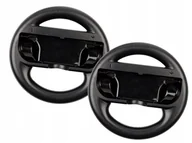 Akcesoria do Nintendo - 2X Kierownica Do Nintendo Switch Do Gry Mario Kart Czarny - miniaturka - grafika 1