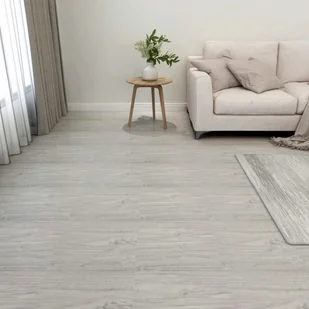 Samoprzylepne panele podłogowe, 20 szt., pvc, 1,86 m², szare V-330134 - Panele podłogowe - miniaturka - grafika 1