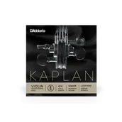 Akcesoria do instrumentów smyczkowych - D'Addario 4/4 Kaplan E Gold Ball End Medium - miniaturka - grafika 1