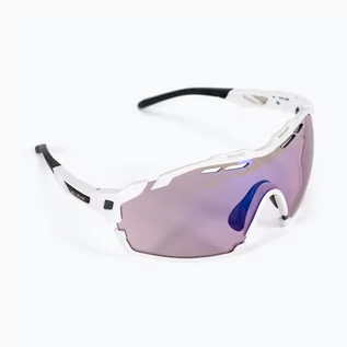 Okulary sportowe - Rudy Project Cutline Okulary, white gloss impactX 2 laser purple/impactX 2 laser purple 2020 Okulary triathlonowe - grafika 1