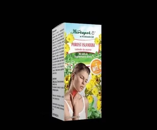HERBAPOL KRAKÓW Herbapol Porost Islandzki 30 tab HER744 - Suplementy naturalne - miniaturka - grafika 1