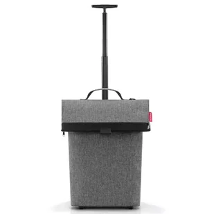 Wózek na zakupy Reisenthel Trolley M - twist silver - Torby i wózki na zakupy - miniaturka - grafika 1