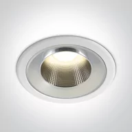 Lampy sufitowe - Corlu oprawa podtynkowa biała LED IP54 10125TD/W/W OneLight - miniaturka - grafika 1