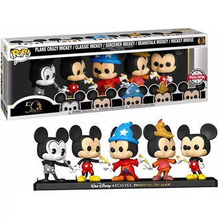 Figurki dla dzieci - SET 5 FIGURAS POP DISNEY ARCHIVES MICKEY EXCLUSIVE - grafika 1