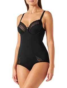 Sassa Damskie body modelujące 989, rozmiar 40 (rozmiar producenta: 80B), czarny (czarny 500) - Body - miniaturka - grafika 1