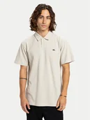 Koszulki męskie - Quiksilver Polo Mw Pique Polo EQYKT04392 Beżowy Regular Fit - miniaturka - grafika 1