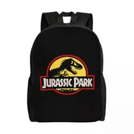 Torebki damskie - Niestandardowy plecak z nadrukiem dinozaurów w Parku Jurajskim Mężczyźni Kobiety Moda Torba na tornistry szkolne tAq829 - miniaturka - grafika 1