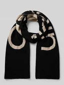 Apaszki i szaliki damskie - Szal z nadrukiem z logo - miniaturka - grafika 1