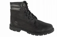 Buty trekkingowe męskie - Timberland Linden Woods WP 6 Inch 1A156S Czarne 39 - miniaturka - grafika 1