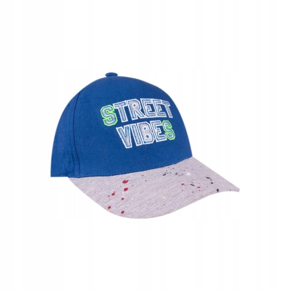 Czapka z daszkiem YO! CZD-370 A100 GRANAT 56