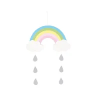 Karuzele dla niemowląt - JaBaDaBaDo Drewniane mobile tęcza - miniaturka - grafika 1