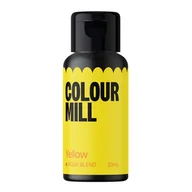 Dodatki do ciast w proszku - Barwnik spożywczy wodny Colour Mill Yellow - ŻÓŁTY 20ml - miniaturka - grafika 1