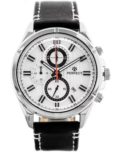 Zegarek ZEGAREK MĘSKI PERFECT CH03L - CHRONOGRAF (zp352a) + BOX - Zegarki męskie - miniaturka - grafika 1