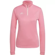 Bluzy damskie - Bluza Damska Adidas Entrada 22 Top Training Różowa Hc5045-L - miniaturka - grafika 1