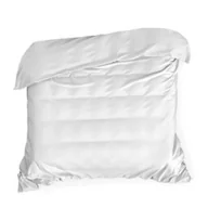 Pościel - Extrapościel Poszwa bawełniana hotelowa 160x200 Noris biała na zakład - miniaturka - grafika 1