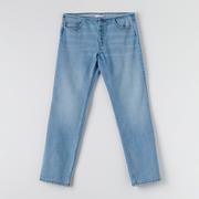 Spodnie damskie - Sinsay - Jeansy straight low waist - Niebieski - miniaturka - grafika 1