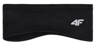 Ozdoby do włosów - Opaska na uszy do biegania trekkingowa 4F BANU109 20S czarna S/M - miniaturka - grafika 1