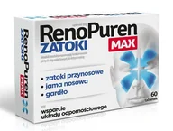 Przeziębienie i grypa - Aflofarm RenoPuren Zatoki 60 szt. - miniaturka - grafika 1