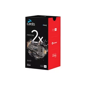 Interkom Cardo Freecom 2X Duo - 2 Słuchawki - Interkomy - miniaturka - grafika 1